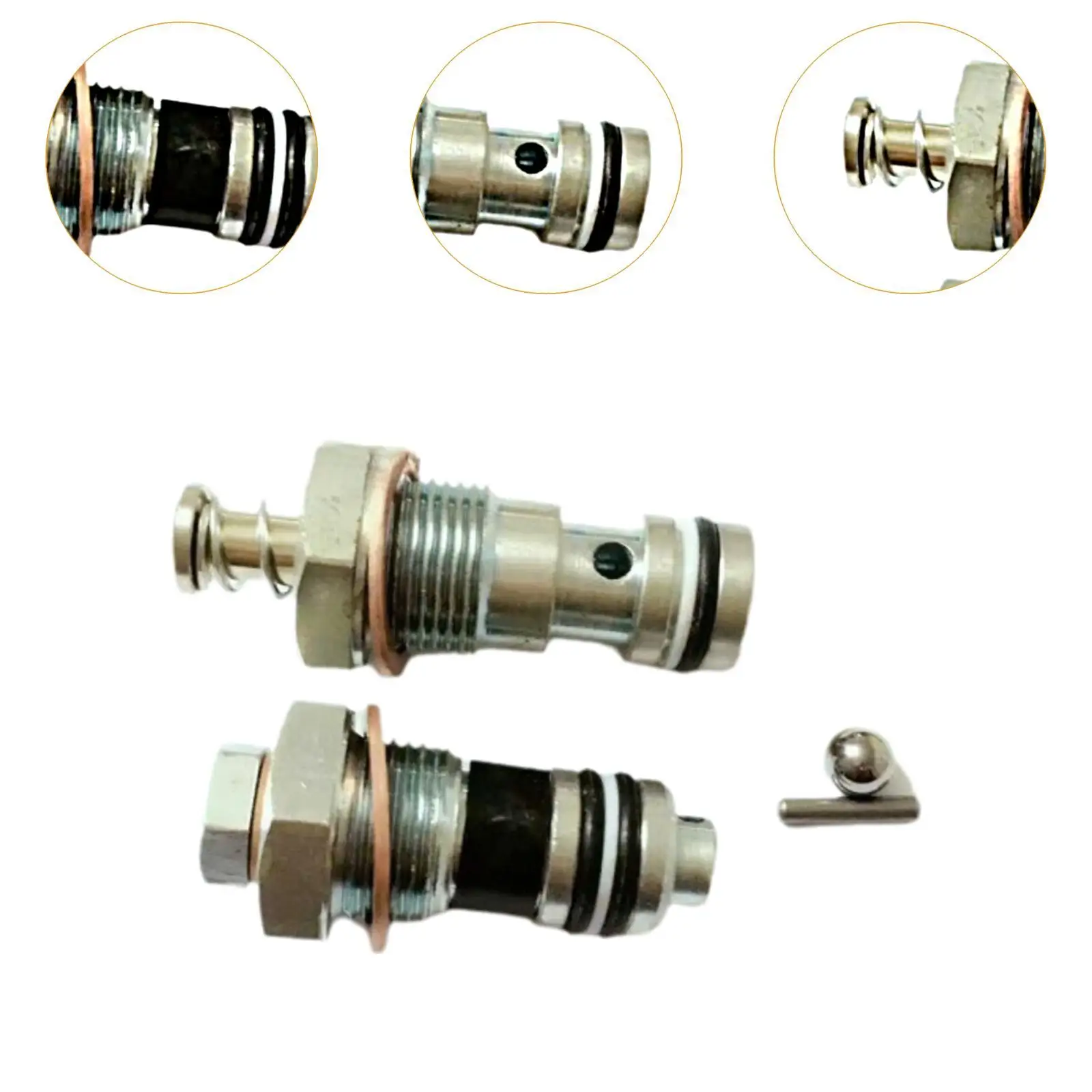 

Forklift Parts Pallet Truck Valve Spool Set Wear Resistant Metal Hydraulic Accessory for Manual Repair Application