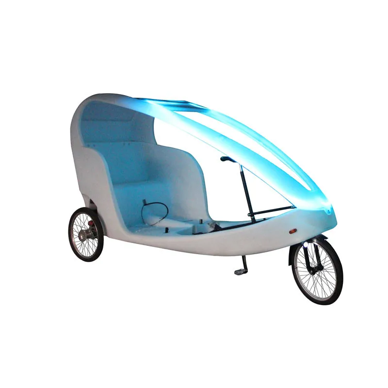 Tendenze elettrico adulto triciclo mobilità Scooter Mini Tuk Tuk Car Science designen Trike Taxi risciò veicolo 3 ruote bici