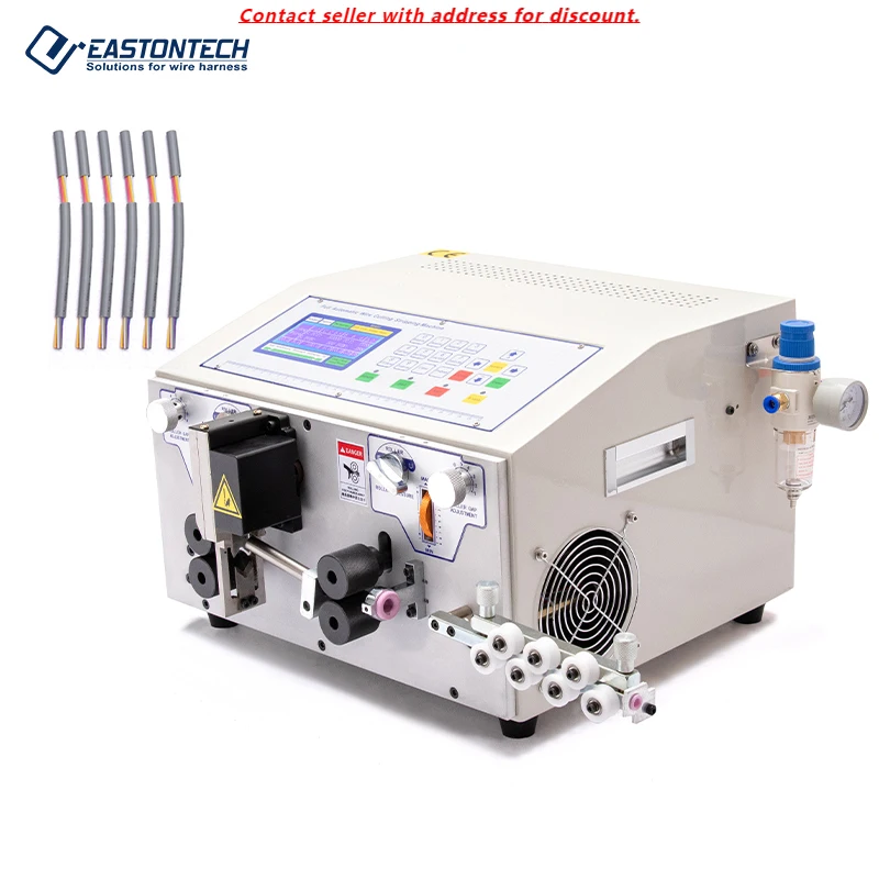 

EW-06D 1 - 100 M Cutting Length Wire Cutting & Stripping Machine Factory Price Automatic Machine