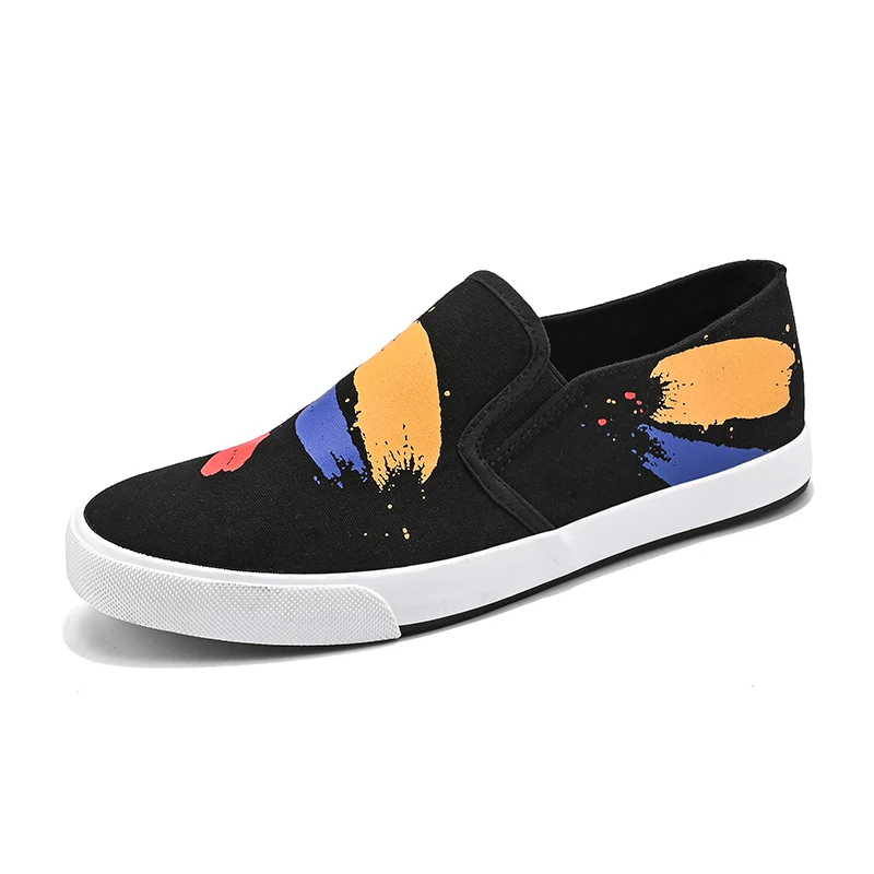 

Canvas Casual Sneaker Soft and Comfortable Outdoor Shoes for Men Ventilate Outdoor Shoes for Men Sports and Leisure All-match