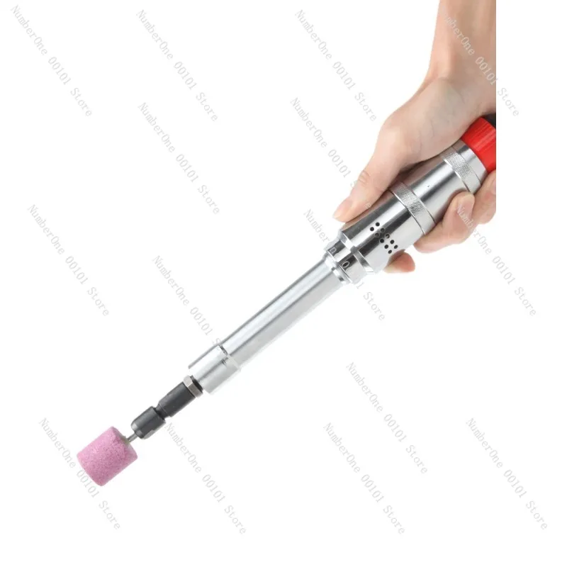 Lengthened Pneumatic Grinder Small Hand-Held Engraving Machine Tire Tire Repair Kit Wind Mill Light Pen Straight Grinder