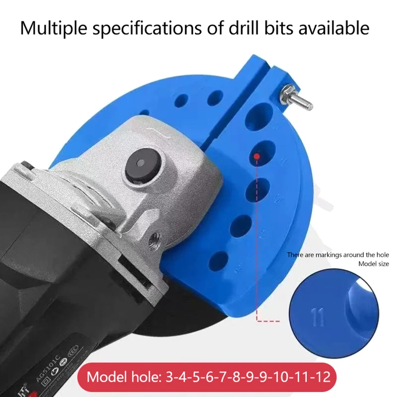 New 3-12mm Drill Bit Sharpener Multi-specification Drill Grinder Tool Attachment Polishing Grinding ToolApplicable Angle Grinder