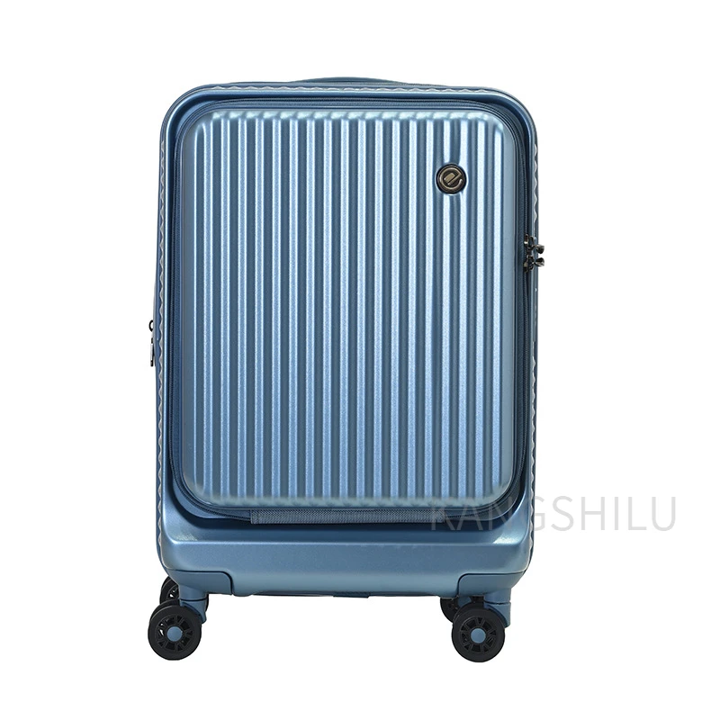 

New Travel Suitcase 20''24''28''-Inch Computer Boarding Case Side Open Trolley Case Large Capacity Fashion Front Open Suitcase