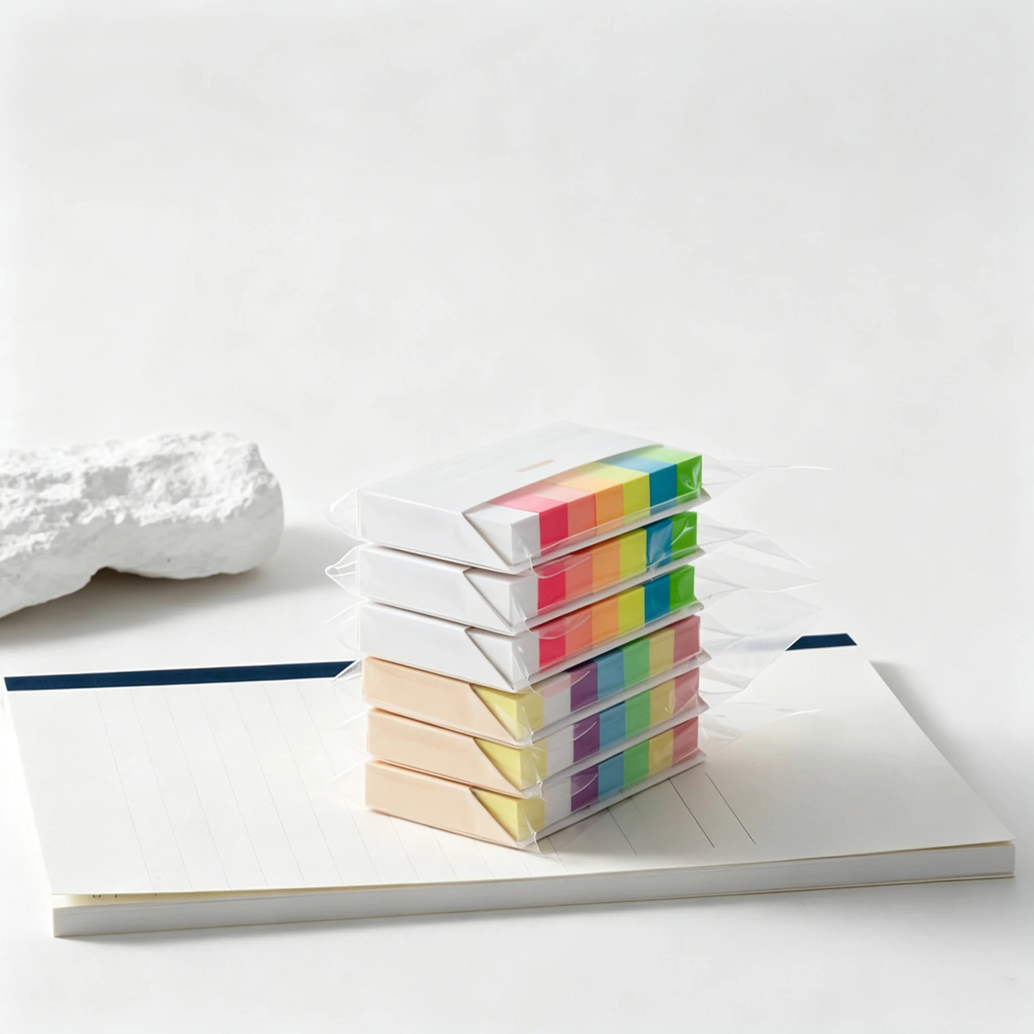 Morandi Sticky Index Tabs Colorful Page Markers Writable Book Tabs Self Adhesive Flags for Books Planner Notebook Office School