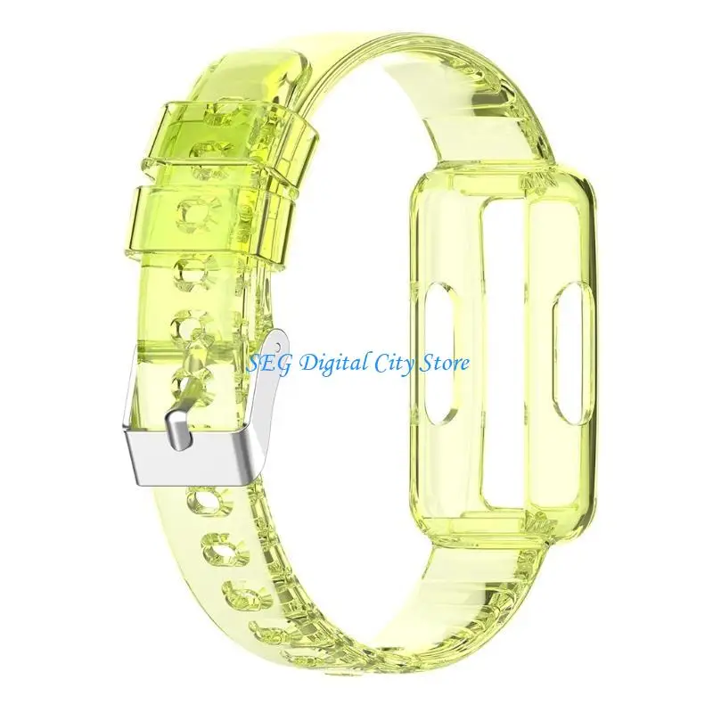 U75B Strap for Fitbit-Inspire for HR Durable for Smart Watch Silicone Bracelet Band W