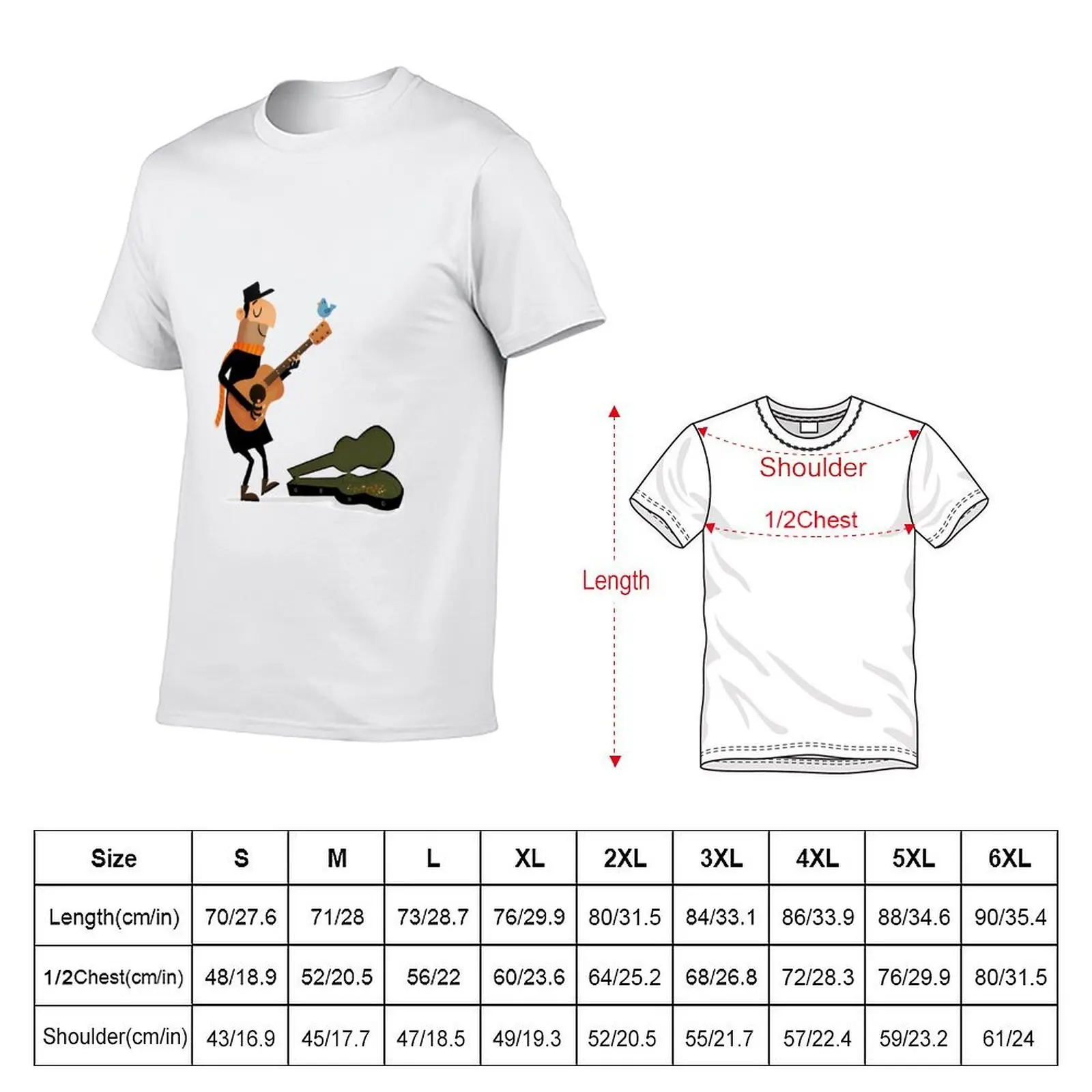 تي شيرت رجالي قطني عالي الجودة تي شيرت تي شيرت جرافيك عالي الجودة من القطن Busker #2