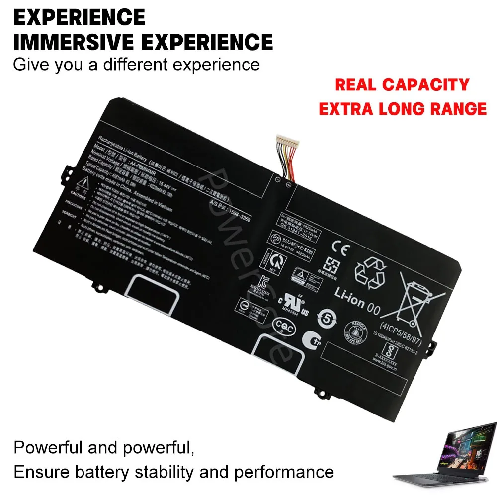 Stable Performance High Quality Battery AA-PBMN4MR For Samsung Galaxy Book Pro 935XDB 930XDB 360 13, NP930QDB 1588-3366