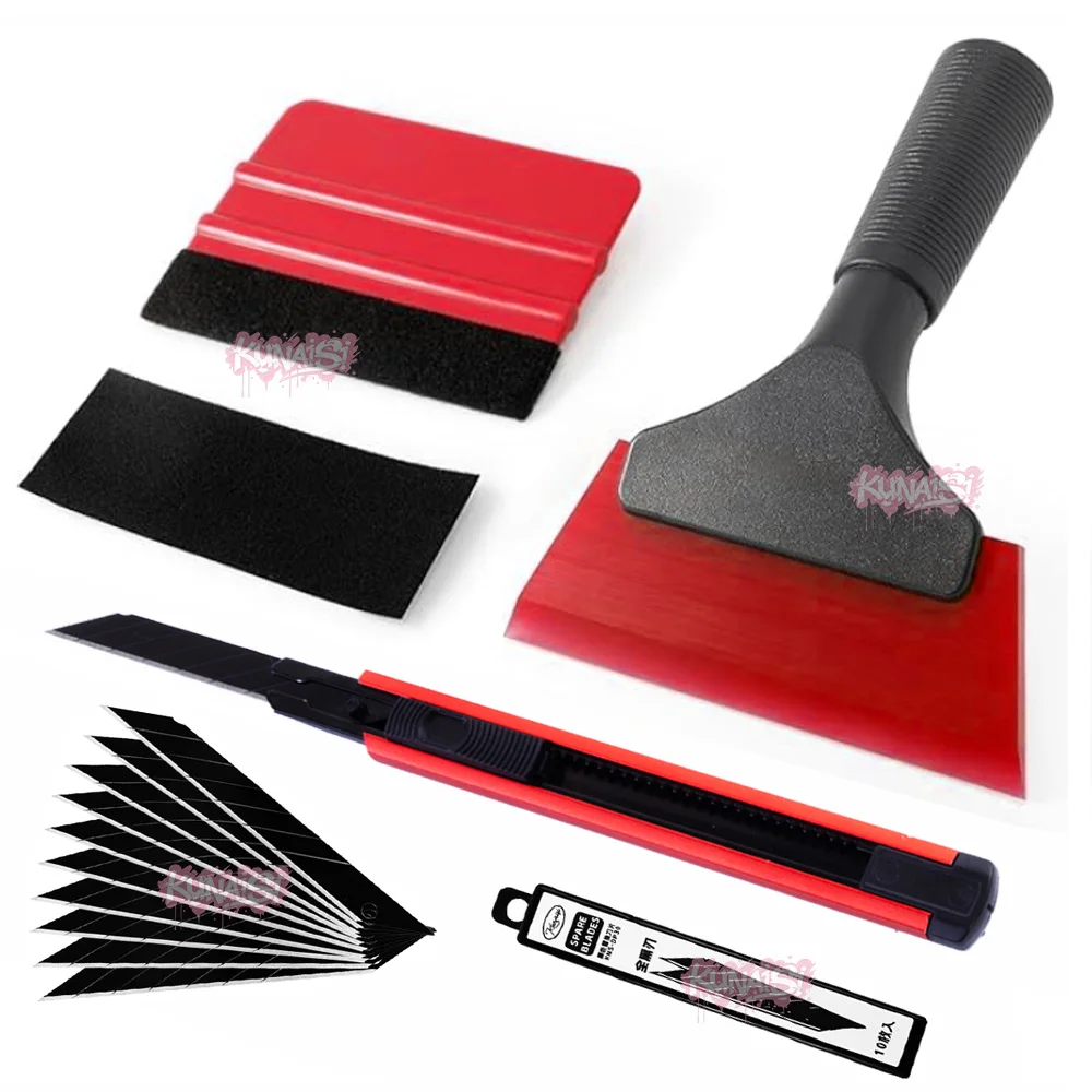 Vehicle Car Window Tint Application Tools Kit Glass Protective Film Installing Tool Car Window Film Squeegee Auto Vinyl Wrap