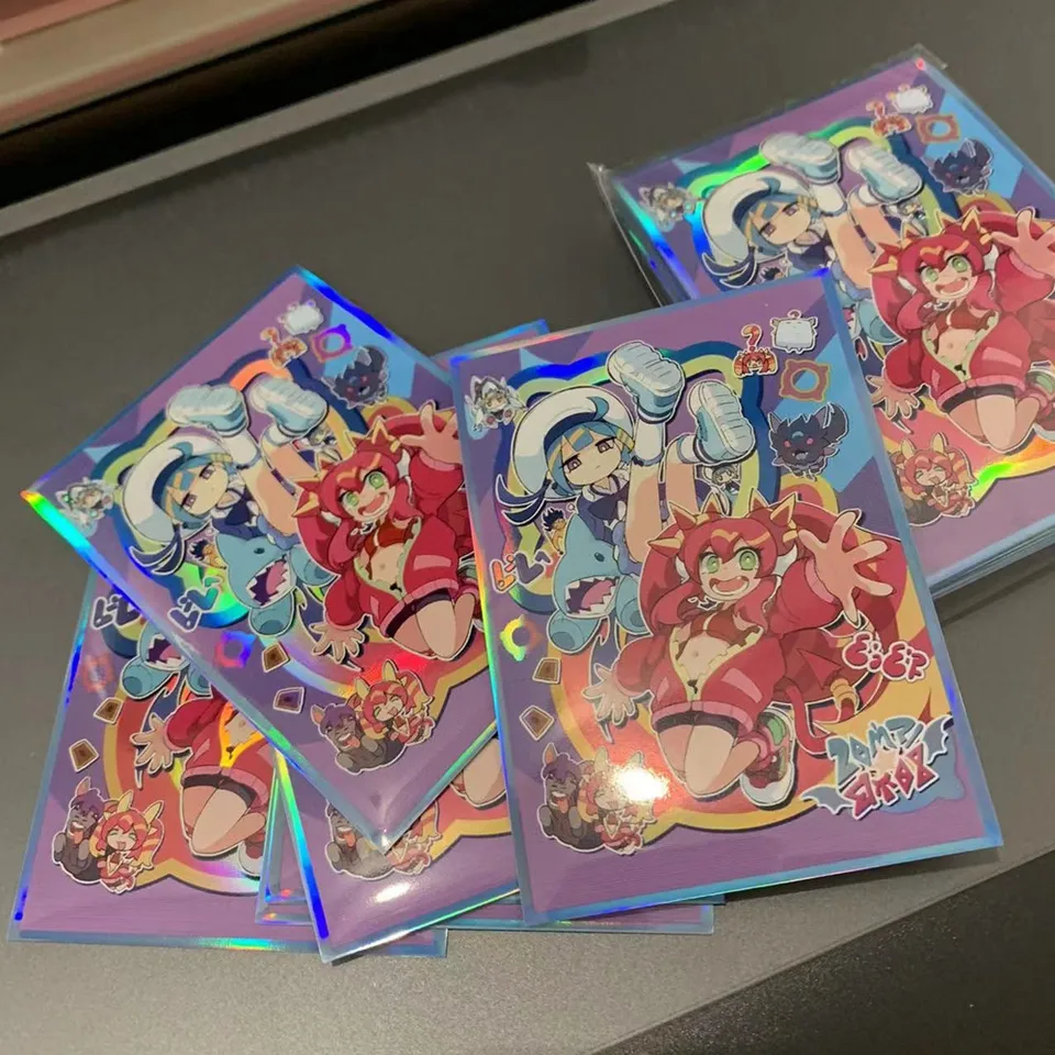 live twin card sleeves Pro Support 400 Premium Ultra Clear Standard Size Sleeves. Perfect for Double-sleeving and Compatible with Pokemon Cards and Magic The Gathering : Toys & Games 65x90mm (2.56x3.54inches) Thickness kill la kill card sleeves