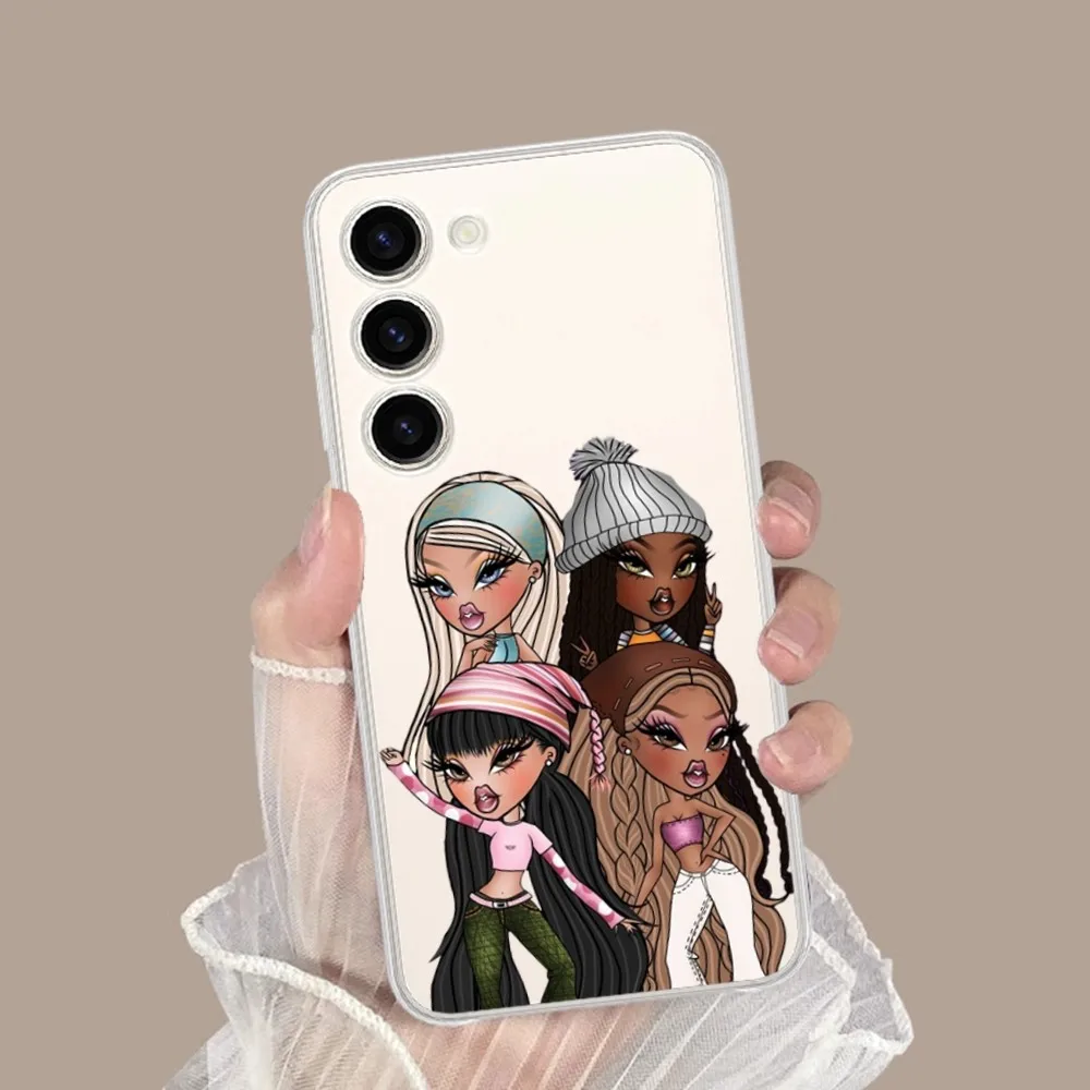 B-Bratz d-doll Phone Case for Samsung Galaxy S8 8S G950F G950 A91 A80 A73 5G A72