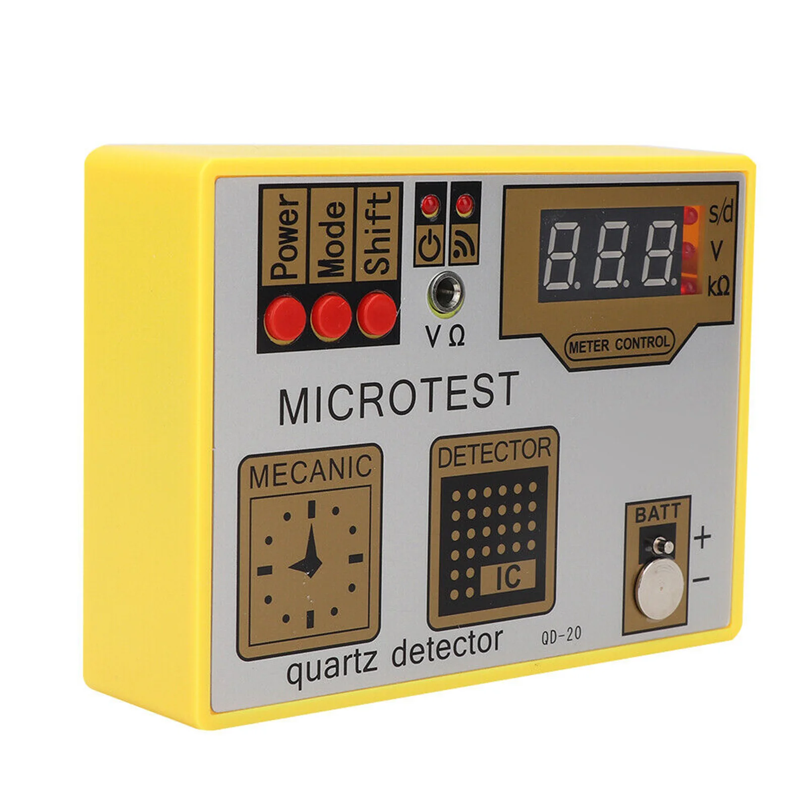 QD20 Watch Battery Pulse Tester Quartz Movement Tester Demagnetizer  Watch Repair Tool Watchmaker Microtest watch