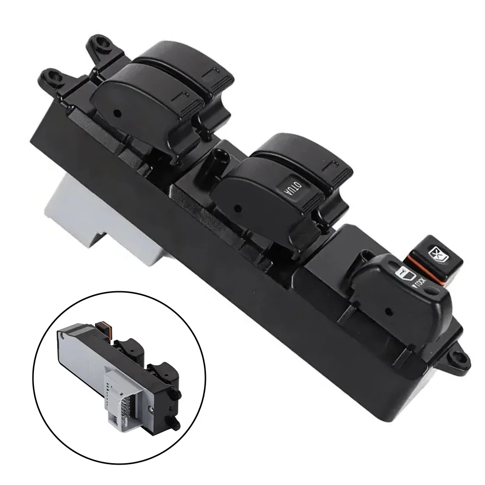 Black Power Window Switch Driver Side Control 18 Pins Connector Direct Replacement 1-year Guarantee OEM Standard Fit