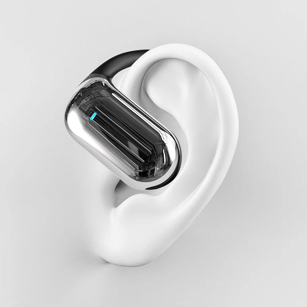 Bluetooth-Compatible 5.3 Translator Headphones Long-Lasting Open Ear Headphones Wireless Earbuds for Travel and Business