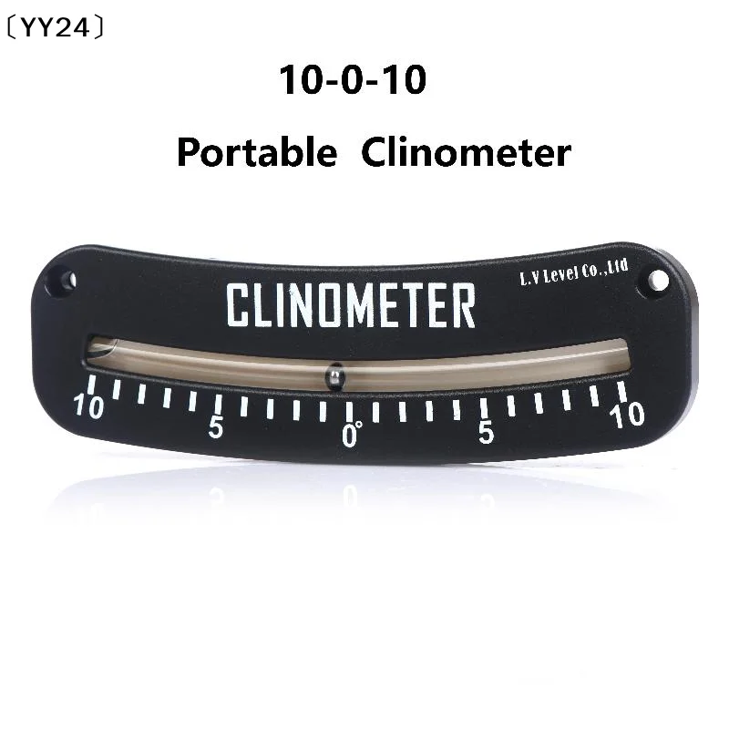 〔YY24〕0‑10° Heel Angle Clinometer Portable Marine Trail Inclinometer For Boats Measuring Instrument  RV Level Slope Indicator