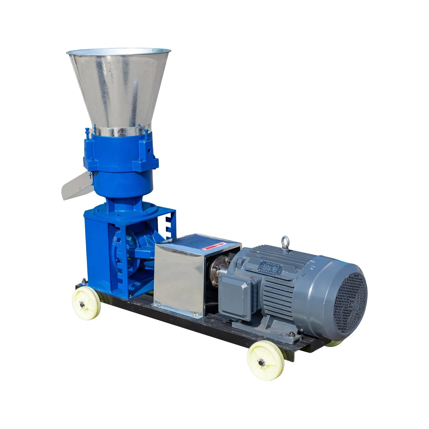 مطحنة الحبيبات المسطحة الموفرة للطاقة |   مثالية لتغذية الدواجن وقش الذرة ومعالجة الأغذية