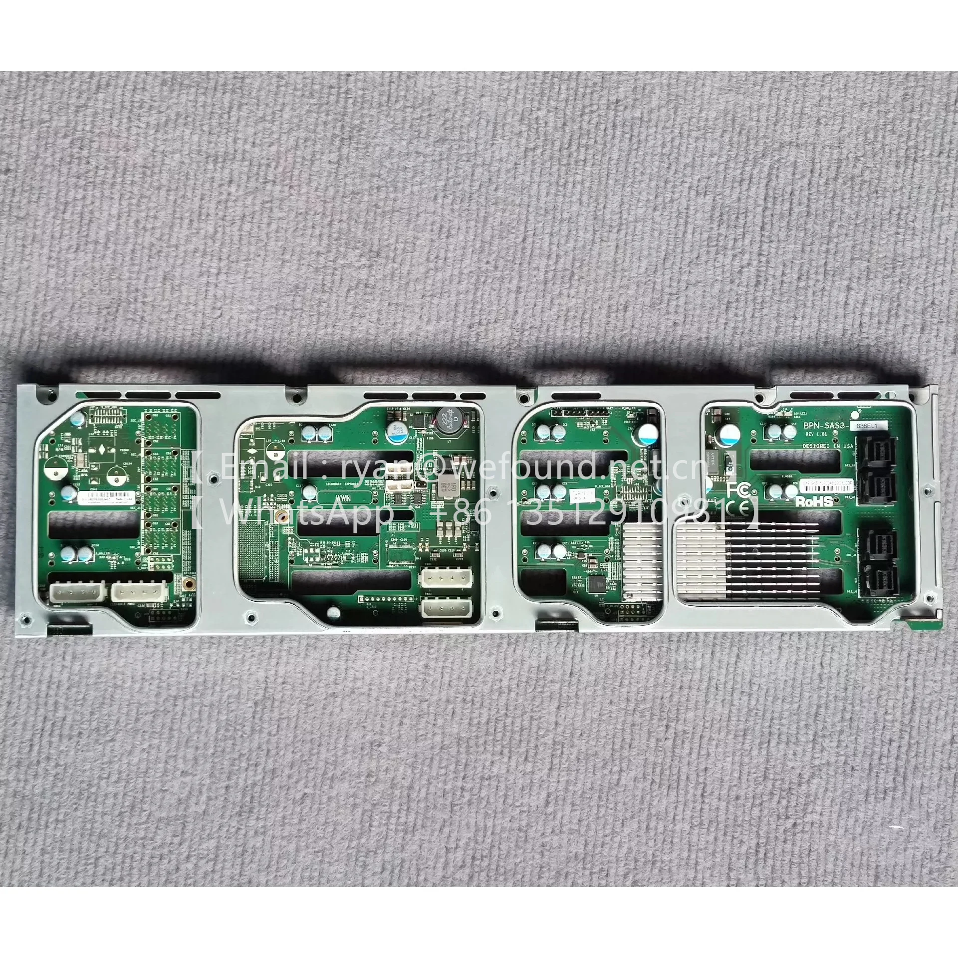 BPN-SAS3-836EL1 3U single expander backplane