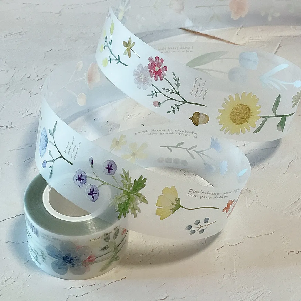 

StarLululu винтажная полоска с цветочным рисунком Васи для изготовления открыток декоративные самодельные наклейки для скрапбукинга