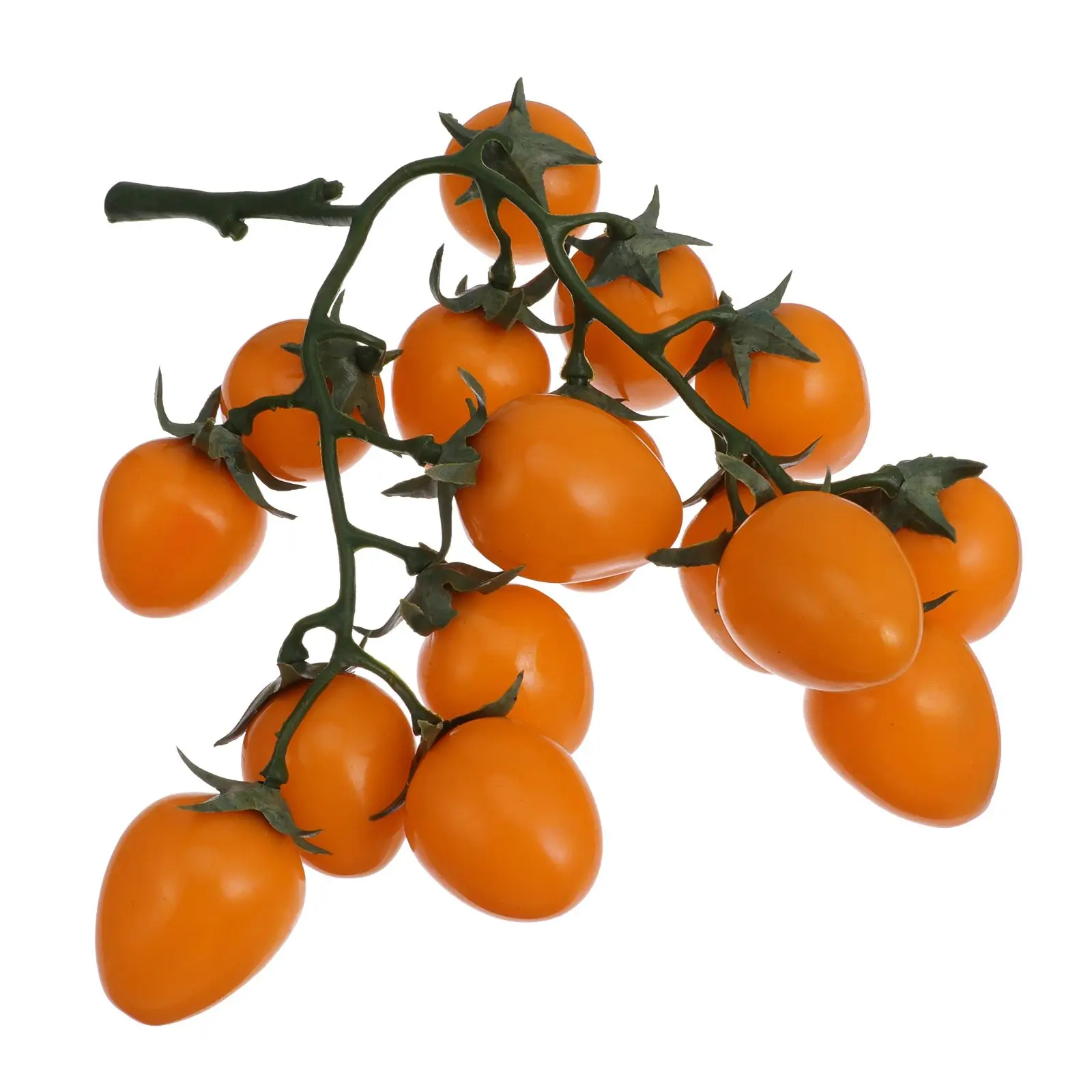 

Christmas Decoration Simulated Fruit Skewers Foam Fake Props Photography Tomato Faux Artificial Cherry Tomatoes Yellow Office
