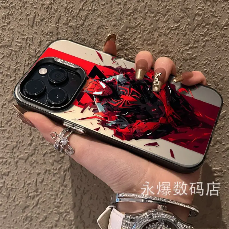 Marvel Spider Man Super Cool Phone Case For iPhone 15 14 13 12 11 Pro Max XR XS X 7 8 Plus Silicone Protective Cover