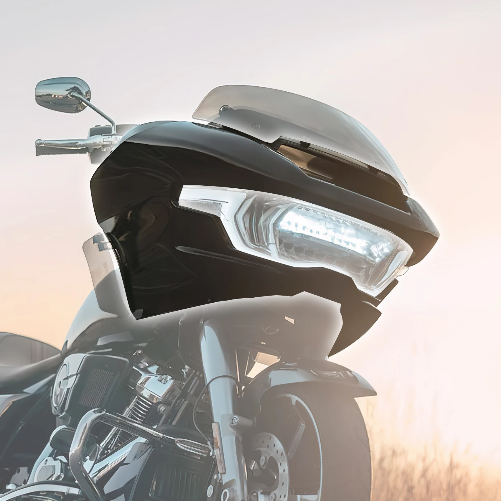 

Inner & Outer Fairings Fit For Harley CVO Road Glide FLTRXSE 2023-2025 FLTRXSTSE FLTRX 2024-2025 Vivid Black ABS Plastic