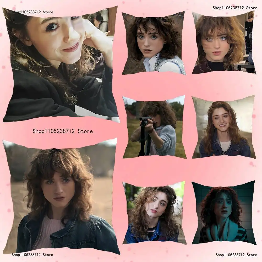 

N-Natalia Hot D-Dyer Pillowcase Pillowslip Cushion Plush Boys Girls Cartoon Anime Kawaii Decoration Kids Birthday Cute Gifts