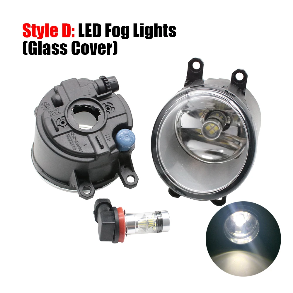 مصابيح ضباب LED من أجل مصباح سوزوكي كيزاشي ، مجموعة ضباب 9-leds ، مصباح تشغيل نهاري PTF للسيارة DRL ، ملحقات