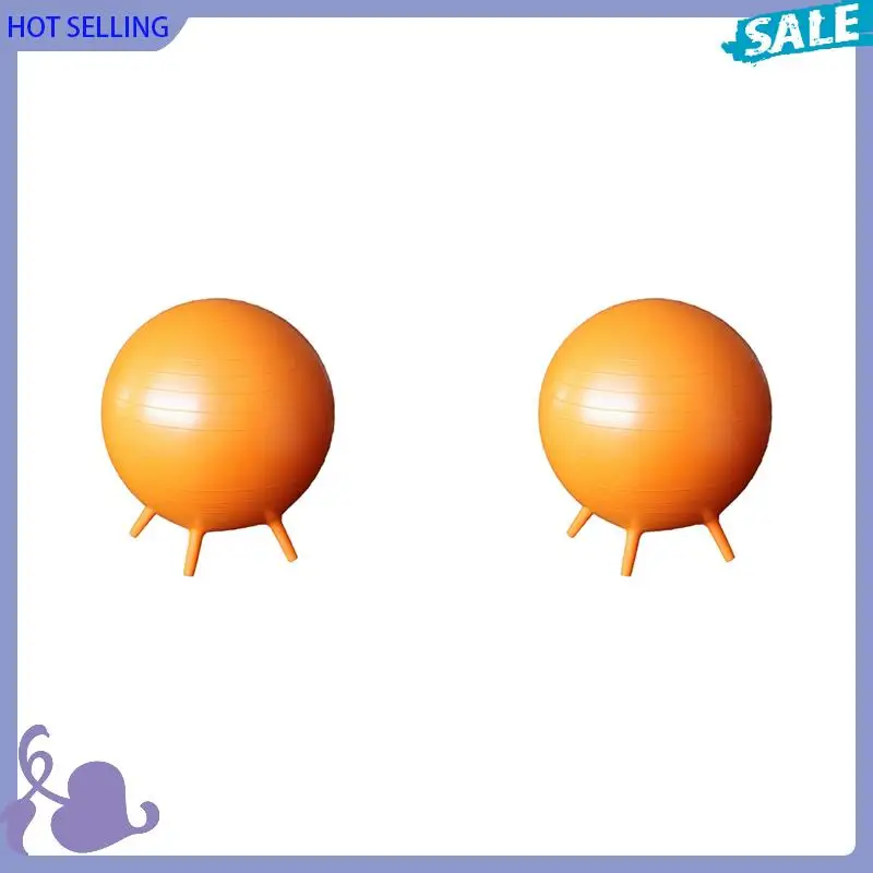 

ABVB-2X Active Seating Yoga Ball Chairs No Roll With Air Pump Chair For Adults Home Office Exercise Gym Workout Ball