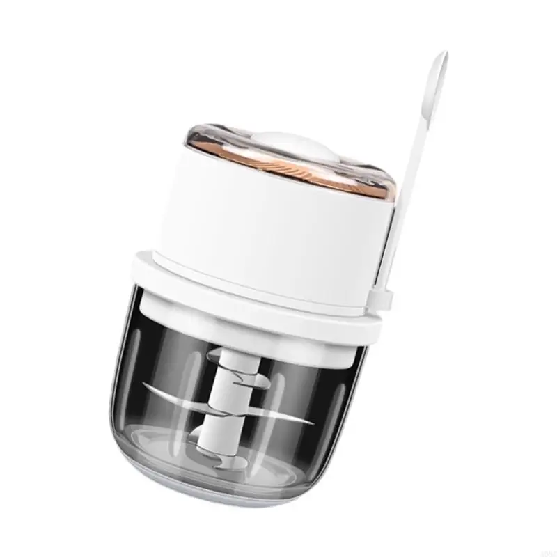 A0NC Máy xay mini điện động 350ml chopper không dây đa chức năng cho các loại thảo mộc