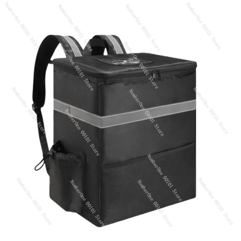 Double shoulder pizza takeaway bag | Portable large-capacity thickened thermal insulation takeaway box
