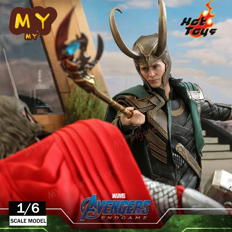 

Original Hot Toys Loki Action Figure 1/6 Avengers Infinity War - Part II Figurine HT MMS579B Statue Collection Toy Birthday Gift