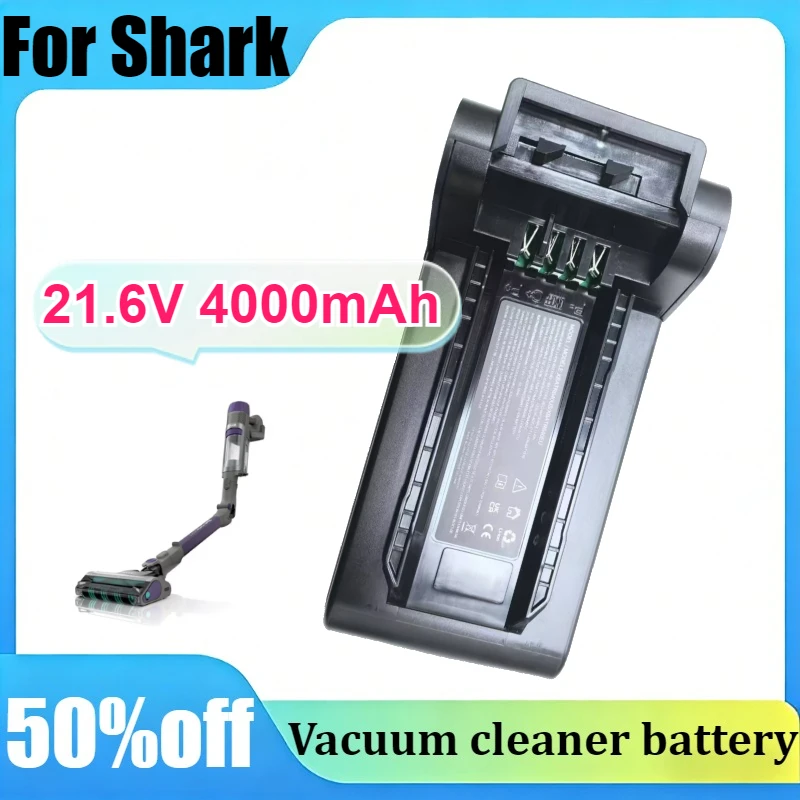 

For Shark XBATR640 XBATR640US XBATR640EU 21.6V 4000mAh Replacement Battery Vacuum Cleaner Battery