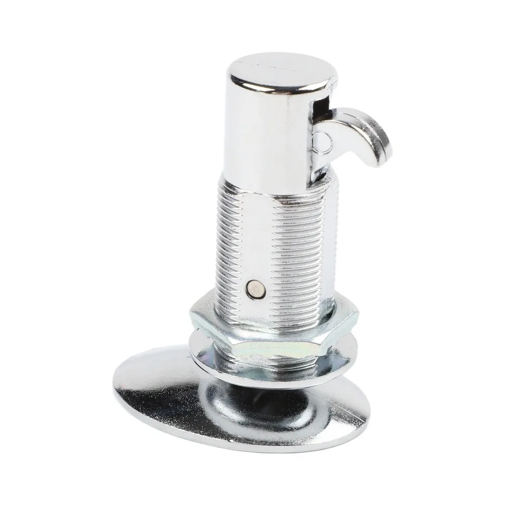 Zinc Alloy Push Button Latch for RV for camper Use with Concealed Mechanism and Smooth Rolling Action for Drawer Doors