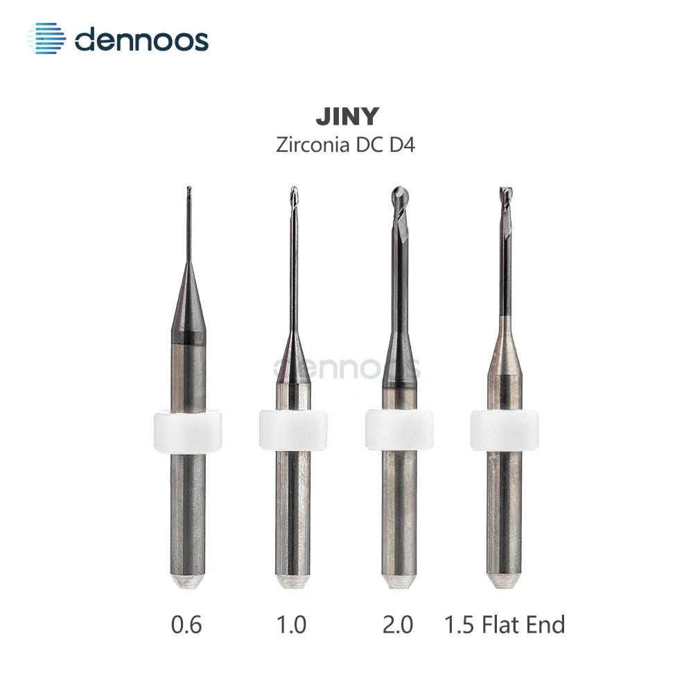 Dental-Zirkonoxid-Fräser D3/D4 mit DC-Beschichtung für alle Marken wie Amann/Sirona/ARUM/UP3D/Zirkonzahn/Roland/Yureca – Detail 13