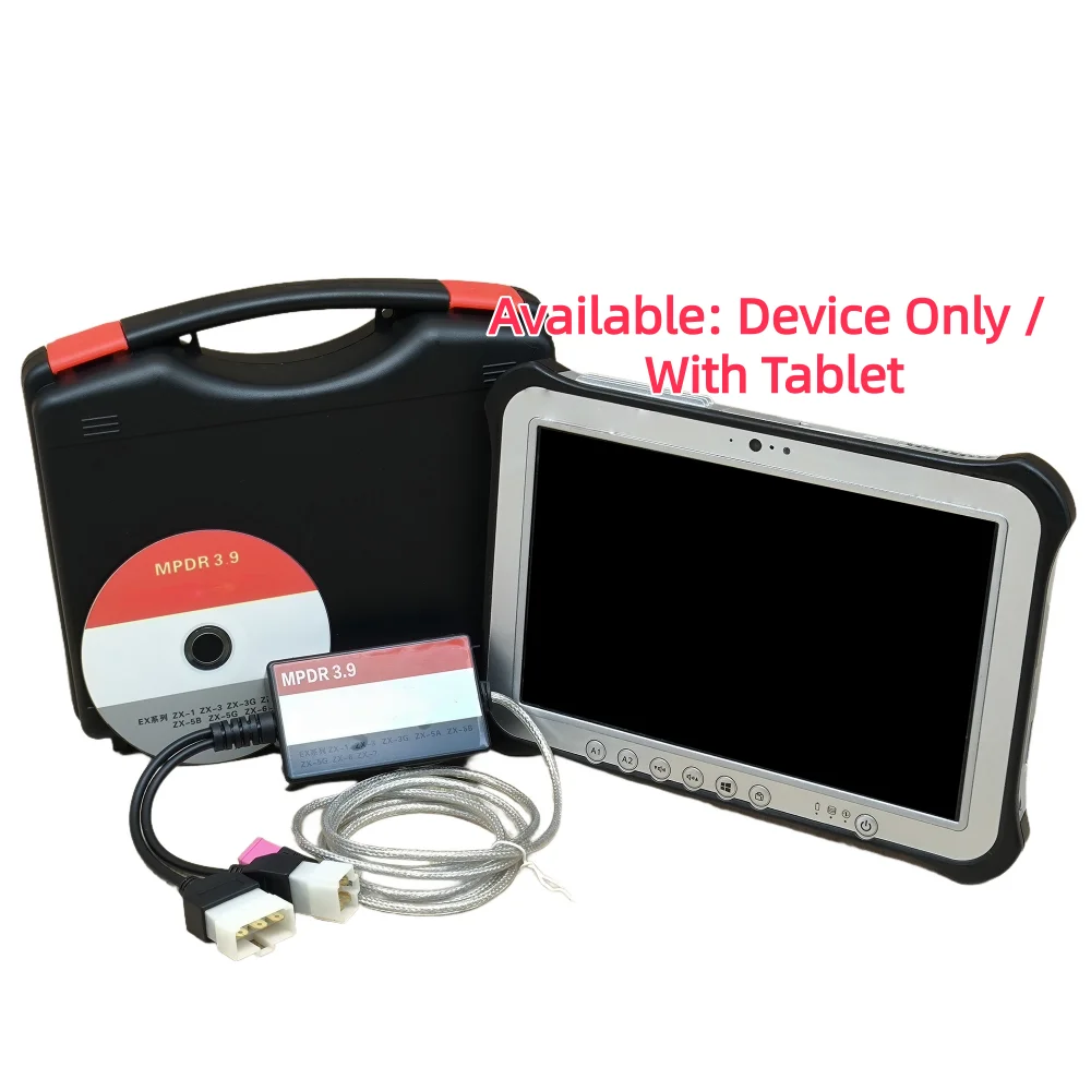 Newest MPDR 3.9  Diagnostic Tool for Hita-chi EX & ZX Series Excavator Diagnostic Tool Test and Tablet