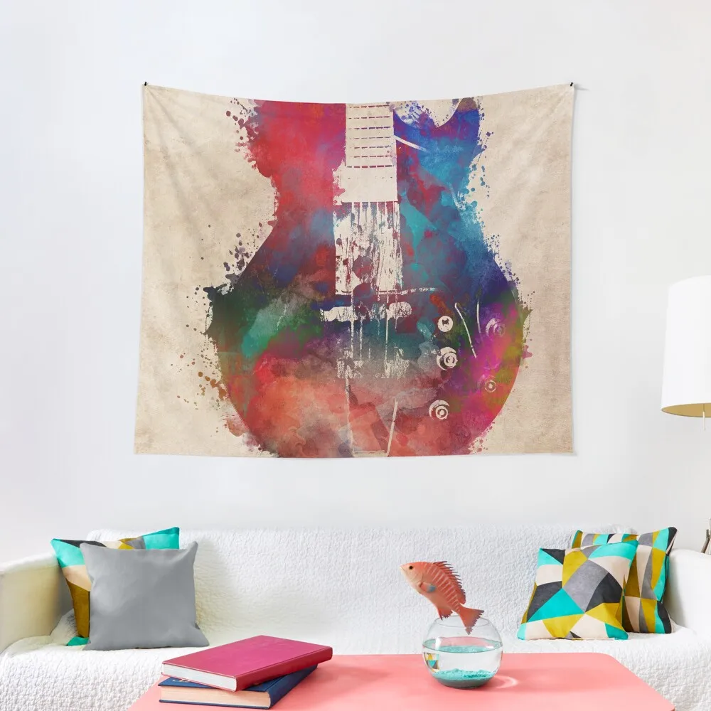 

guitar art 6 #guitar #music Tapestry Decorations For Your Bedroom Decor For Bedroom Tapestry