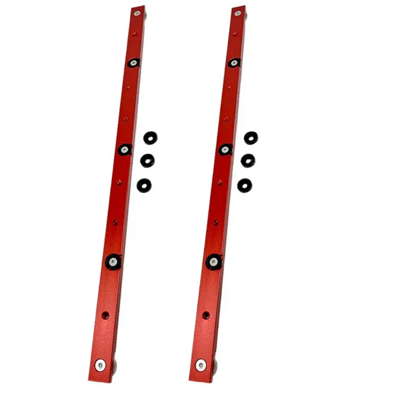 

BHTS-2X Деревообрабатывающий Т-образный направляющий слайдер с ограничителем, направляющая штанга для торцовочной пилы, красный