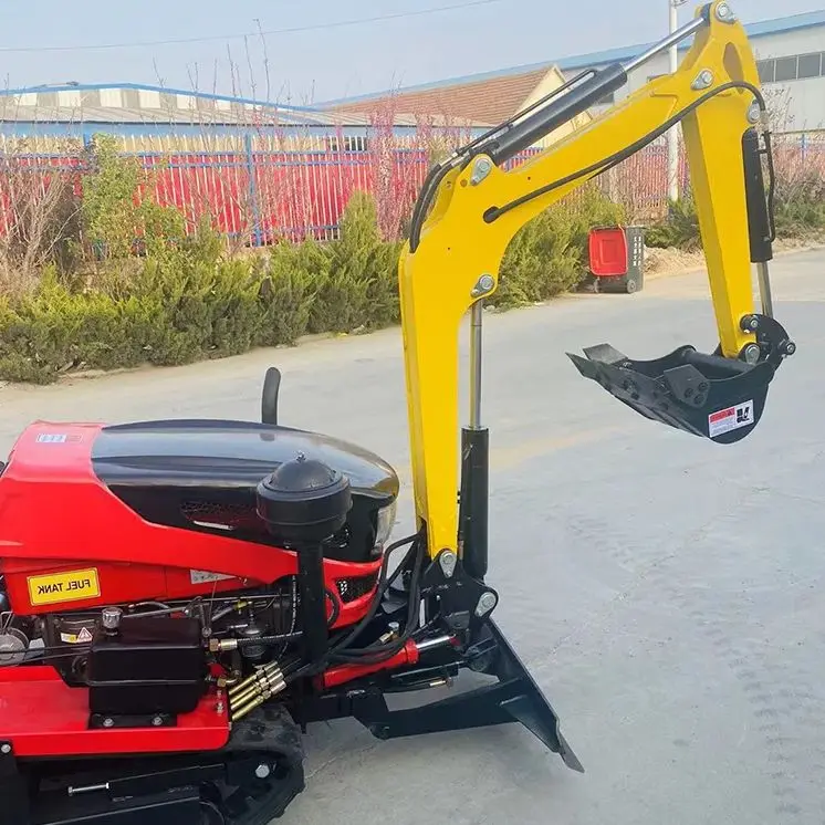 

Индивидуальный дизельный гусеничный трактор 50 л.с. с роторным культиватором для рисовых полей и сухих земель