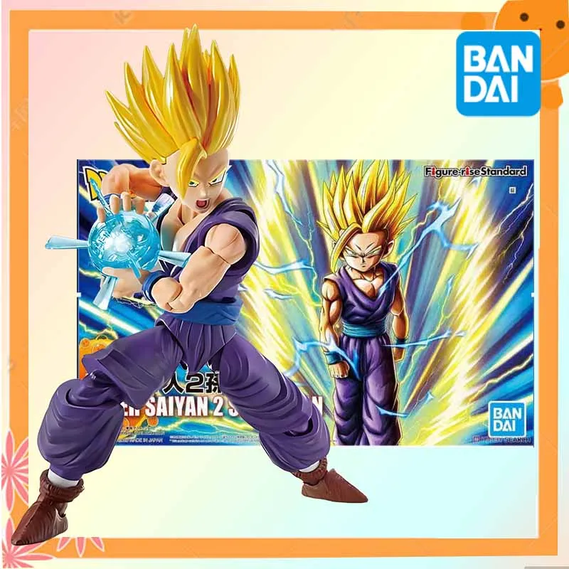

Bandai Original Figure-rise Dragon Ball SUPER SAIYAN 2 SON GOHAN Anime Action Figure Assembly Model Toys Collectible Model