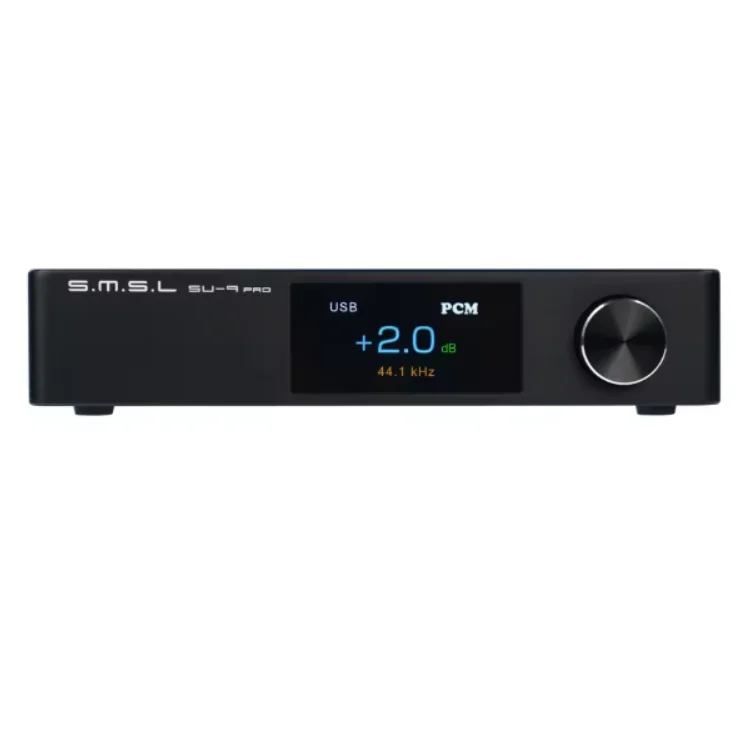 

2026 SMSL SU-9 PRO ES9039MPRO Decoder MQA&MQA-CD Bluetooth 5.0 SU9 PRO DAC XU316 768kHz/32Bit DSD512 with Remote Control
