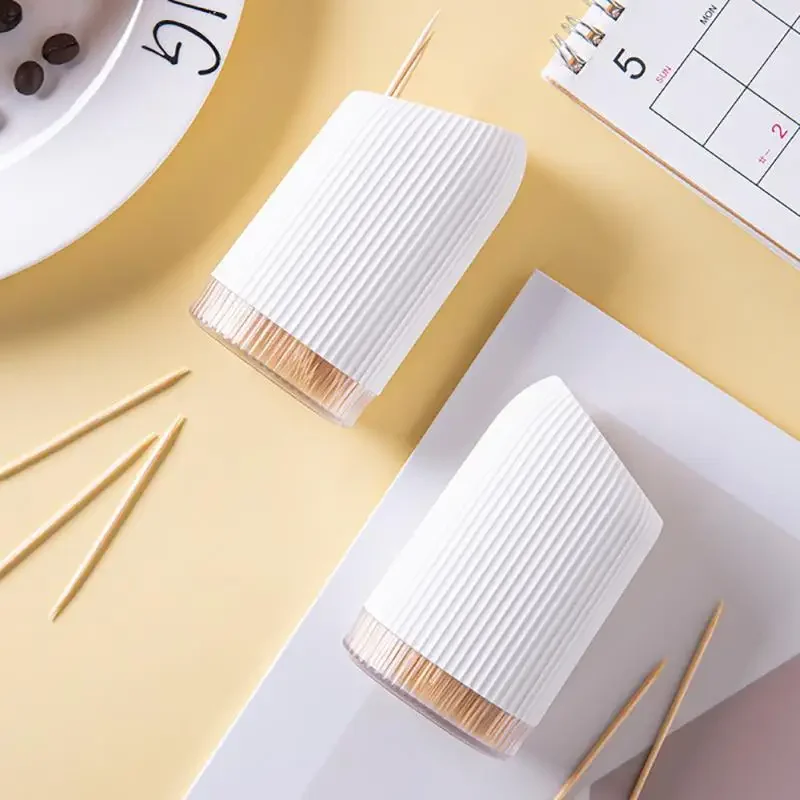 Portable Toothpick Holder Pocket Toothpick Dispenser Bucket Toothpick Storage Box Home Living Room Dining Room Convenient Life