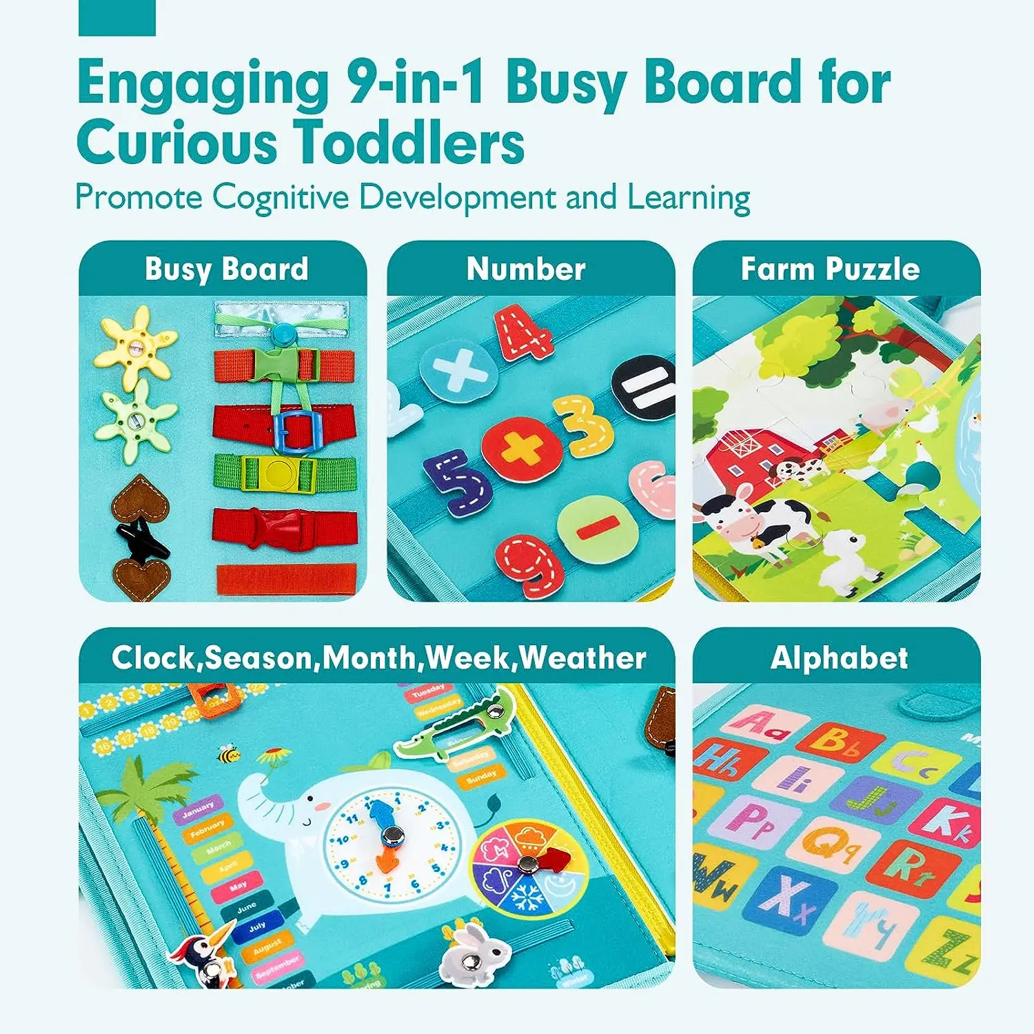 Steve Et Maggie – Planche Occupée Montessori – Livre Sensoriel De Voyage – Apprentissage Anglais – Dès 3 Ans