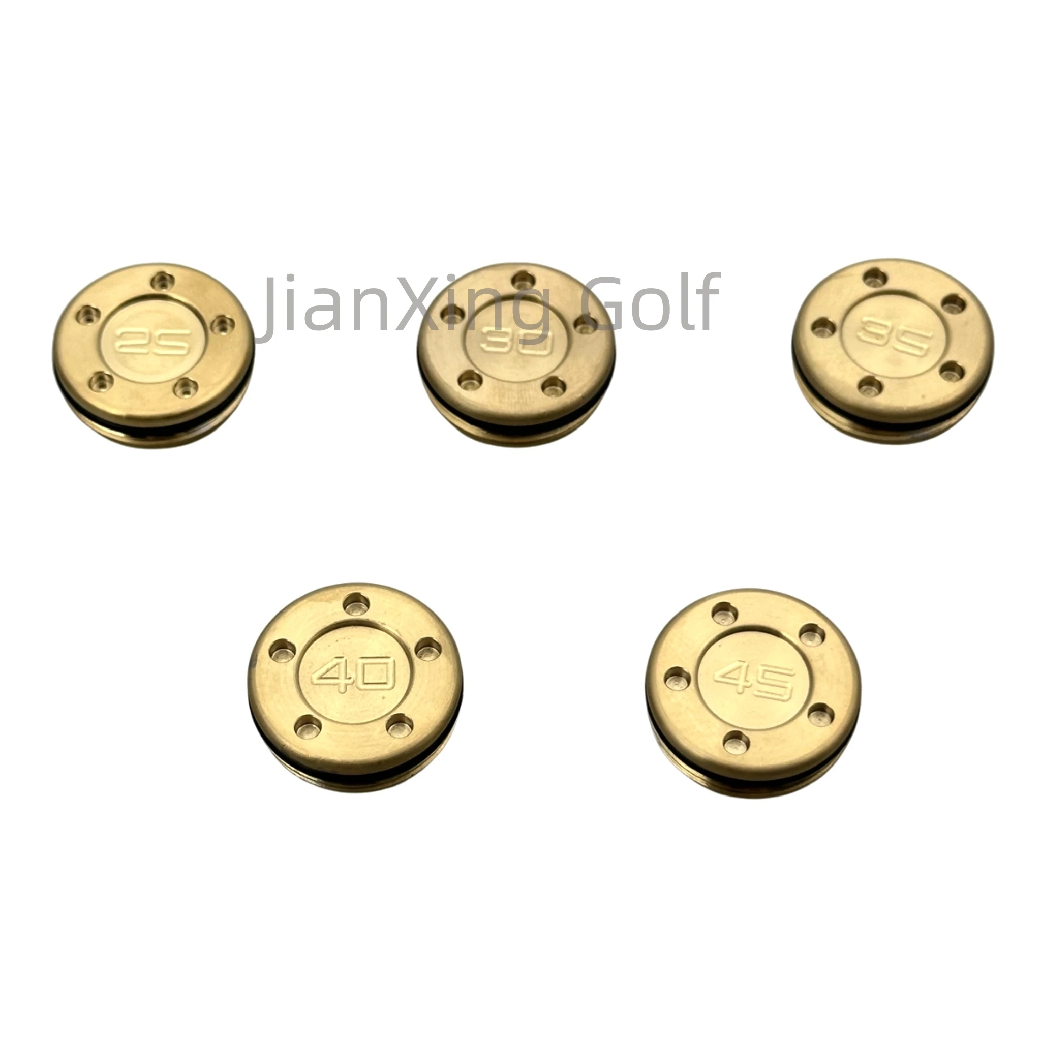 Peso Golf Golden Putter viti pesi compatibili con Titleist Scotty Cameron 5g/10g/15g/20g/25g/30g/35g/40g/45g chiave