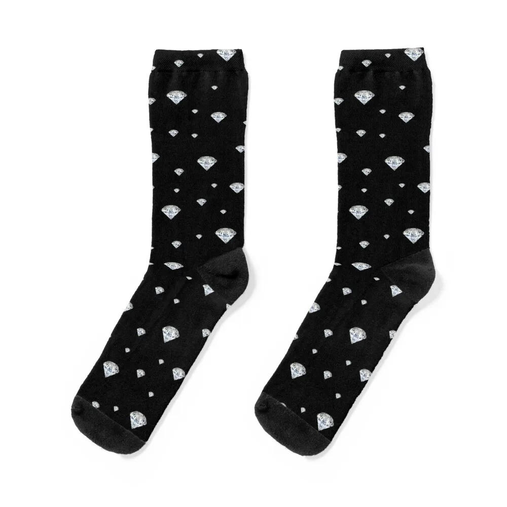 

Diamond Pattern Socks christmas stocking anti-slip sport shoes Luxury Woman Socks Men's