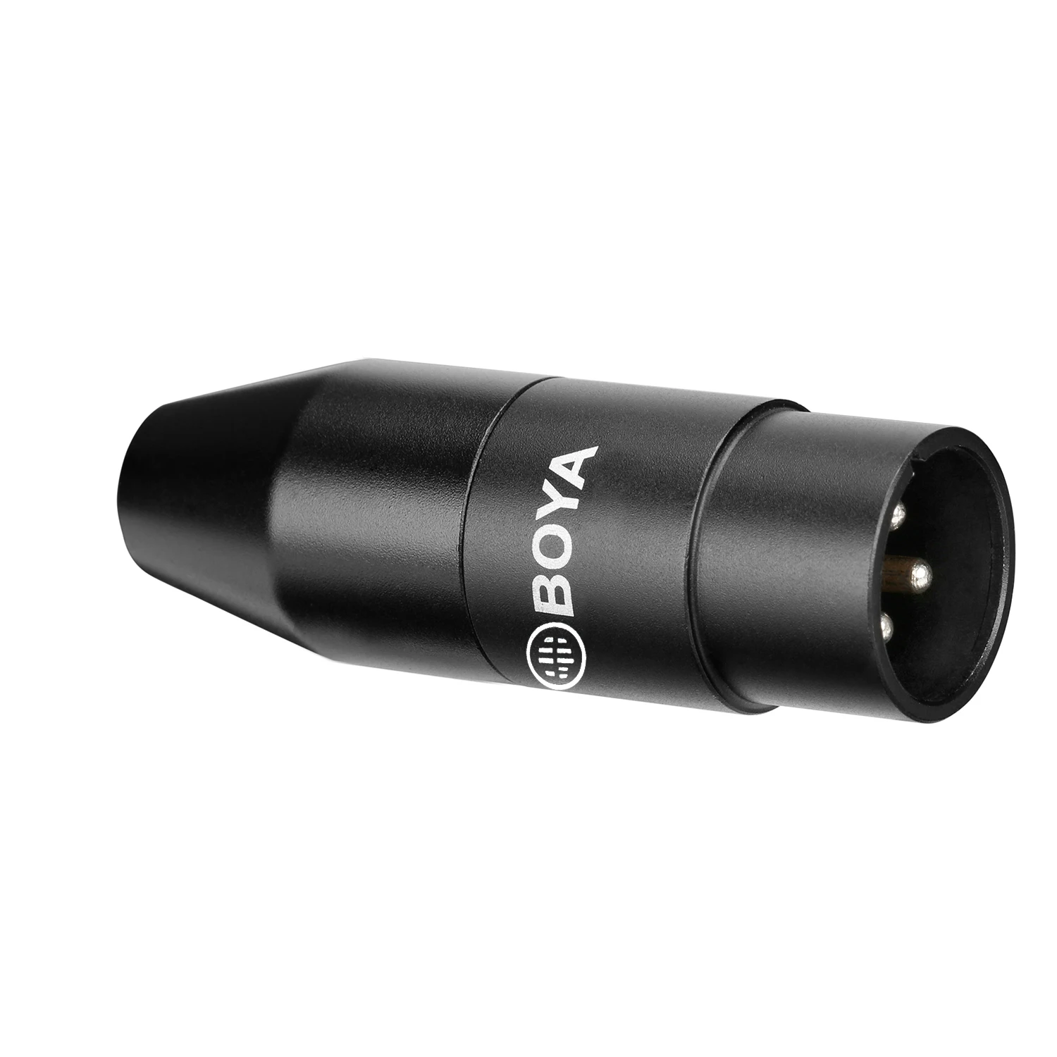 BOYA 35C-XLR 3,5 mm (TRS) żeński adapter mikrofonu Mini-Jack do 3-pinowego męskiego złącza XLR do kamer Sony, rejestratorów i mikserów — zdjęcie produktu 2