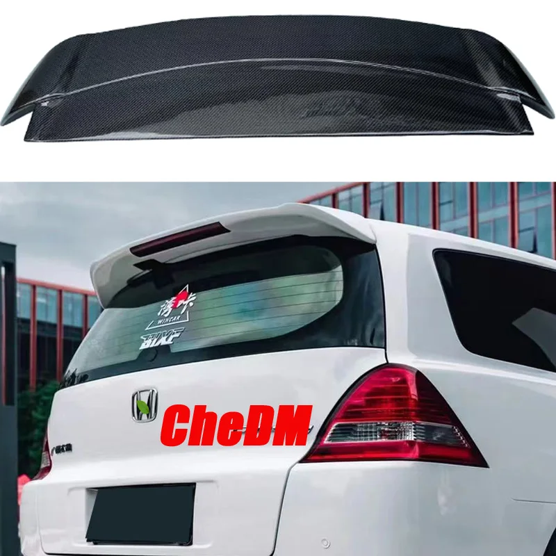 For 2005-2008 Honda Odyssey RB1 100% Real Carbon Fiber Highquality Rear Spoiler Trunk Lid Diffuser Original Vehicle Replacement