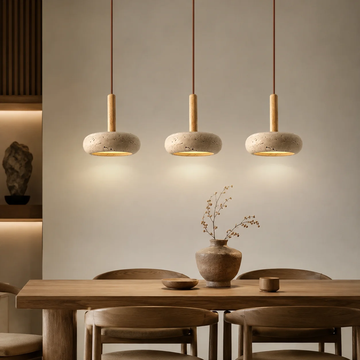 Yellow Stone Texture LED Ceiling Light, Modern Flush Mount Lamp for Living Room Bedroom Corridor Kitchen