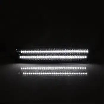 適用於豐田RAV4(1996-1997款)的白色前保險桿雙色LED日行燈/行駛燈及動態琥珀色轉向燈 8 最佳銷售 RAV4 1997 - №2