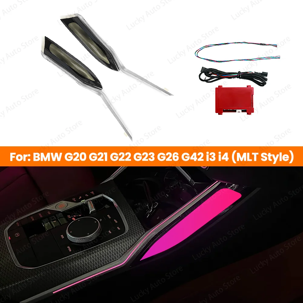 

Original 11 Color LED Ambient Light Central Control Crystal Saddle Light Left Hand Drive Car For BMW G20 021 G22 G26 G42 i314
