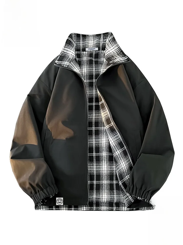 

PaulFrank Double-Sided Wear Monkey Jaet Casual Loose Men's Autumn Faionable Outerwear for Couples Youth ular Polyester...