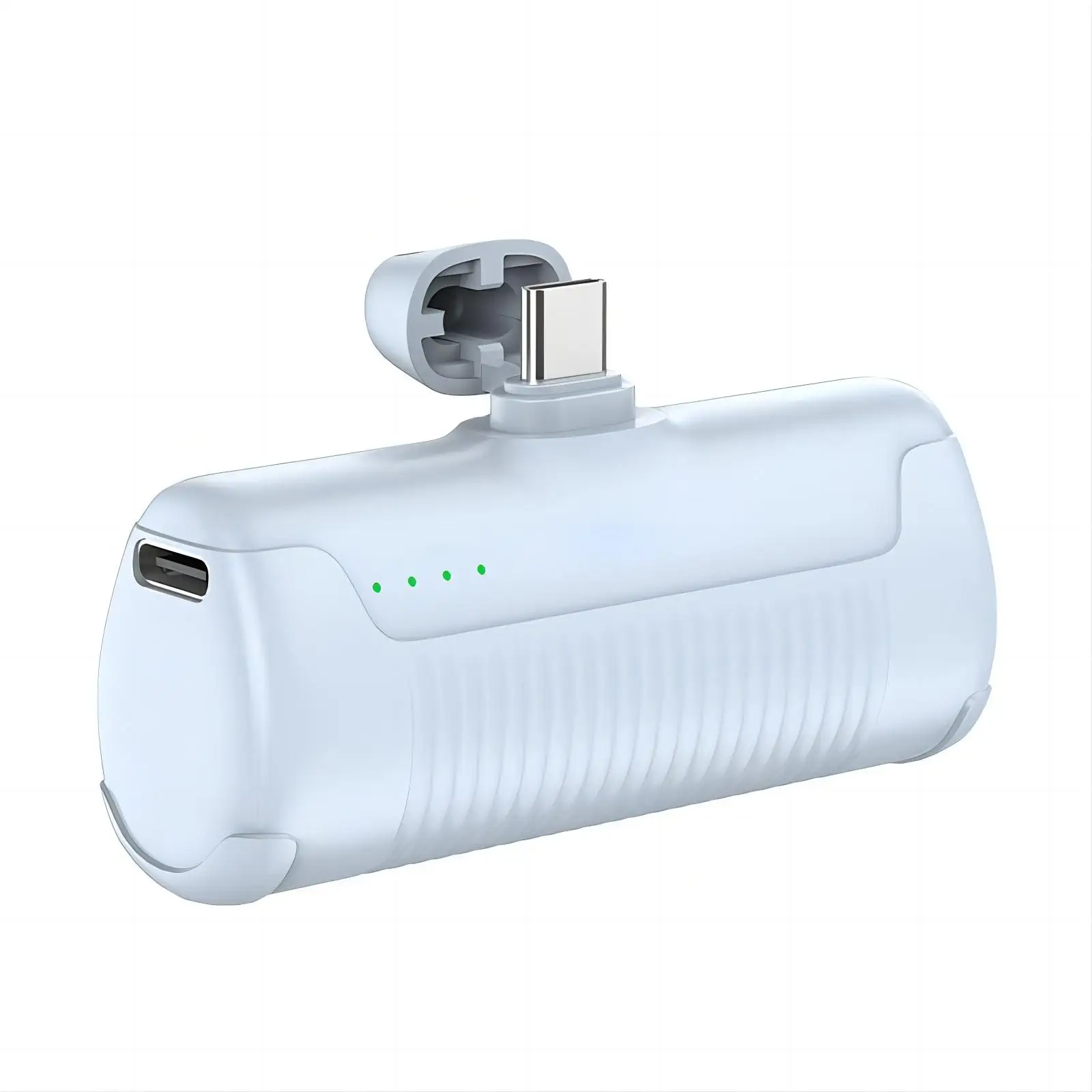 Built-in Plug Portable Power Bank 4500mah Mini Power Banks for Iphone 15